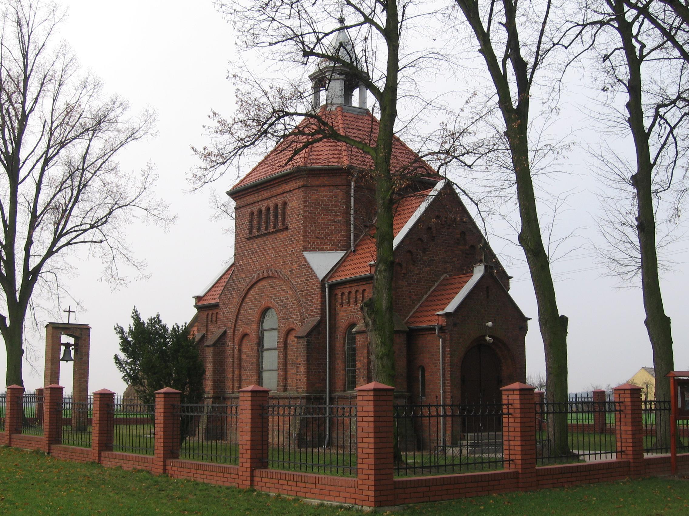 Kaplica w Kwiatkowie - widok obecny